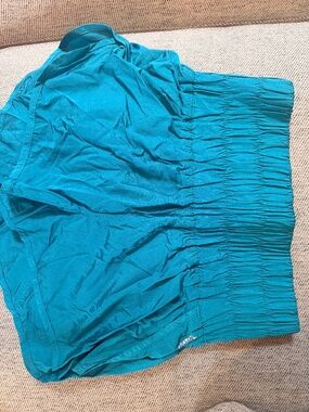 Free People FP Movement The Way Home Run Shorts XS Teal